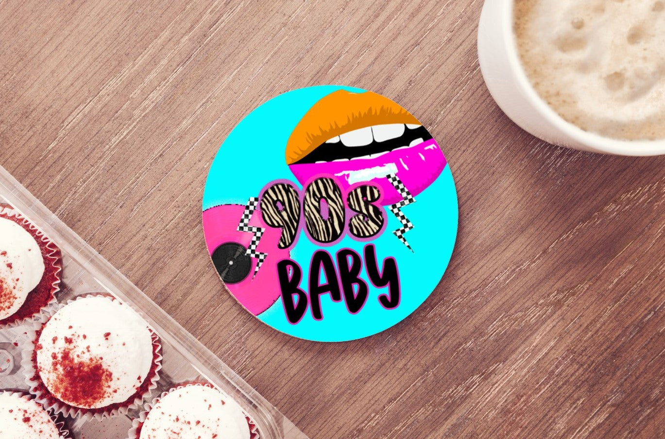 90's Baby Home Coaster