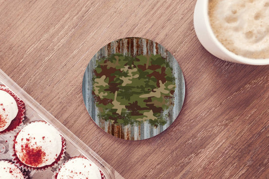 Camo Car Coasters