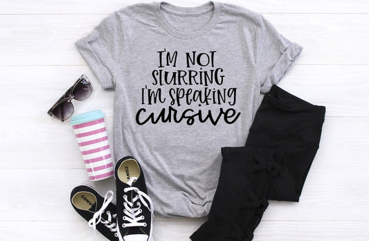 Speaking Cursive Sweatshirt