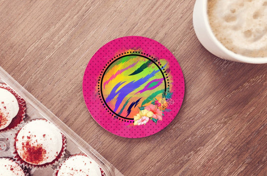 Zebra Car Coasters