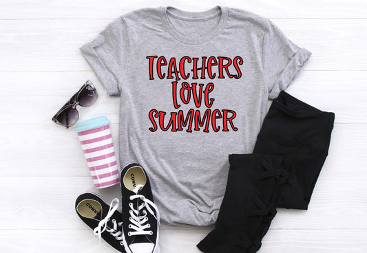 Teachers Love Summer Sweatshirt